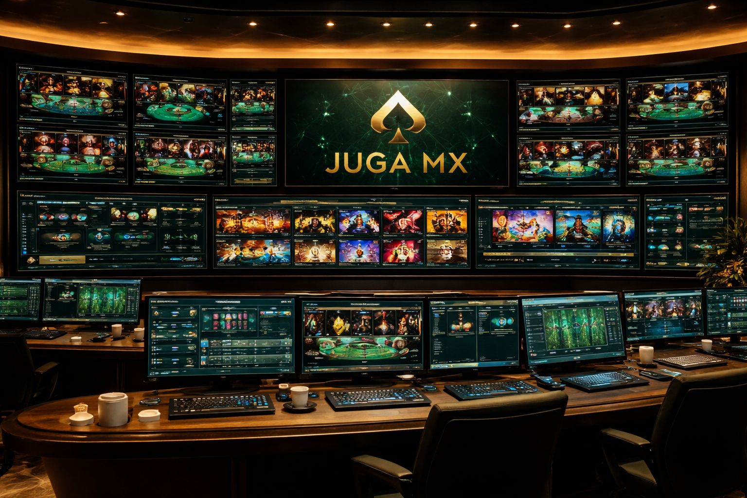Interfaz de juego de JUGA MX Casino para jugadores en México